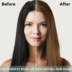 Shampoing colorant 3 en 1 Fvquhvo, lavage et soin du cuir chevelu