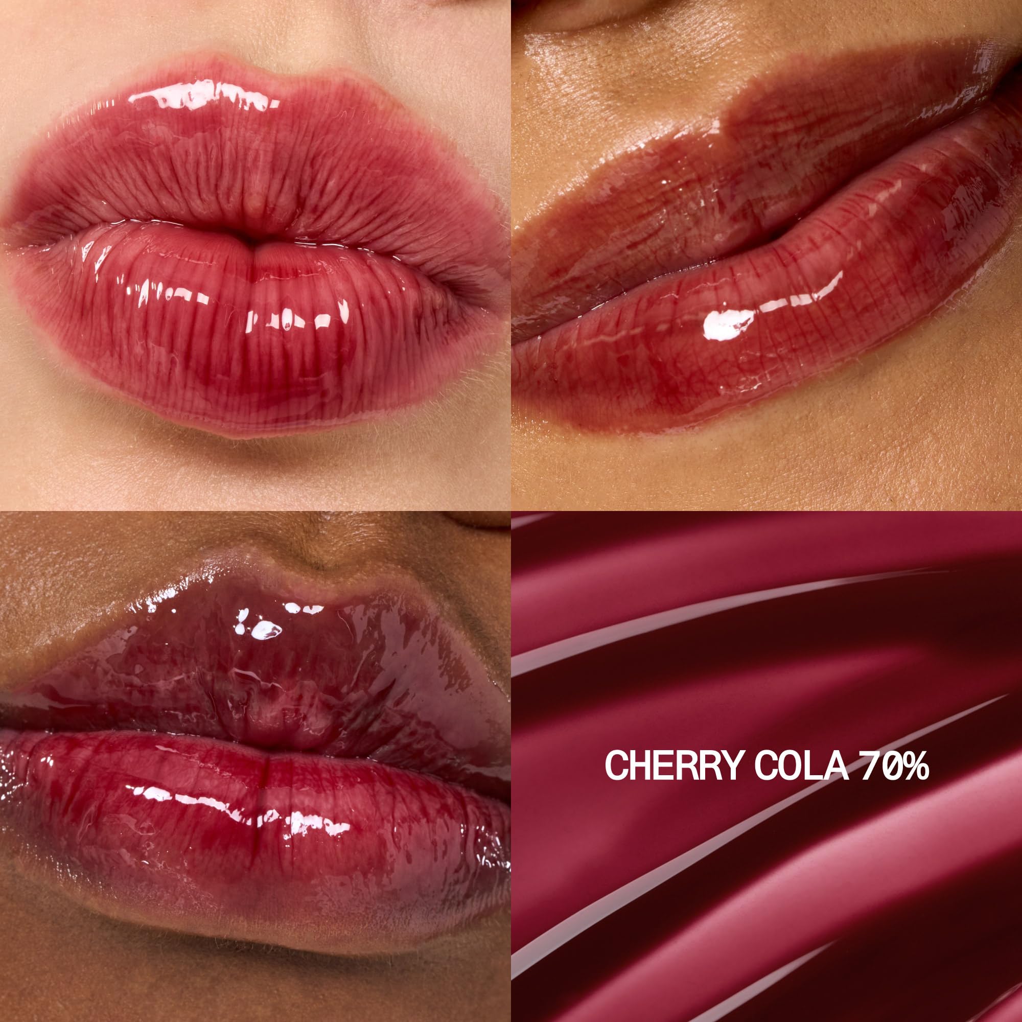 Fwee 3D Voluming Gloss 70% texture fluide facilitant l’application.