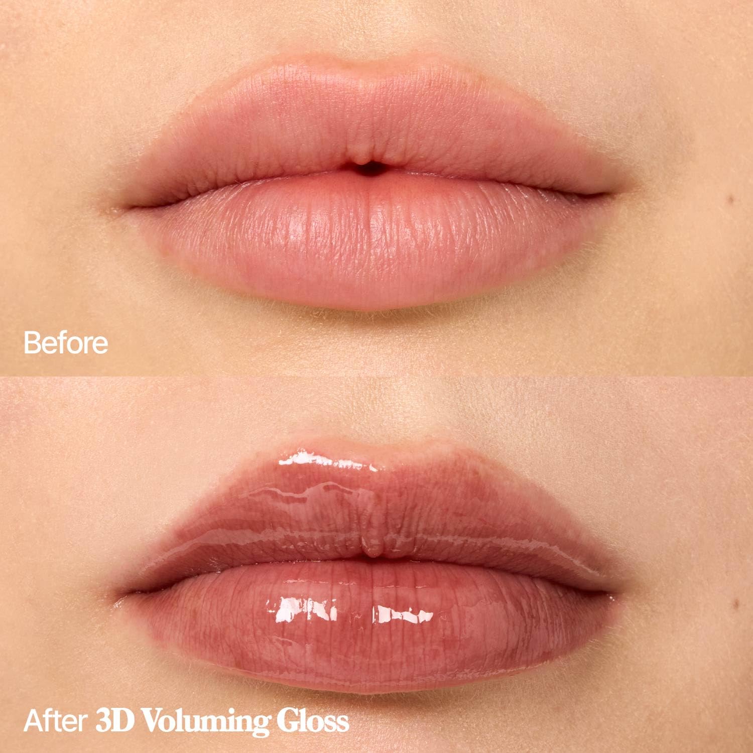 Fwee 3D Voluming Gloss 70% pigmentations 30% pour un voile subtil.