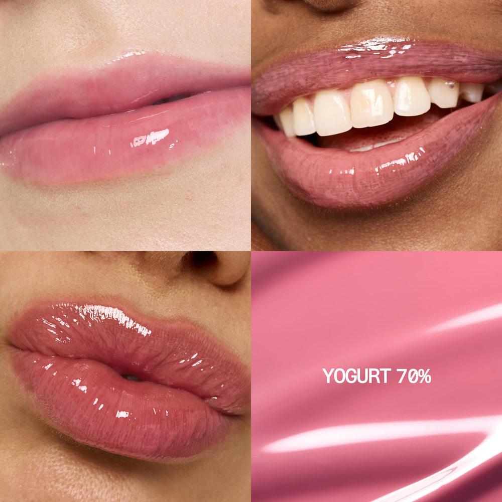 Échantillon couleur fwee Yaourt 70% pour tester texture et rendu sur lèvres.