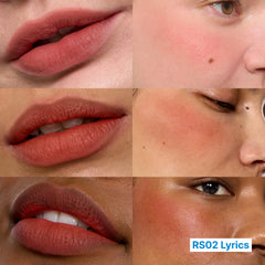 Texture pudding douce de fwee Lyrics Rose Brown, application fluide.
