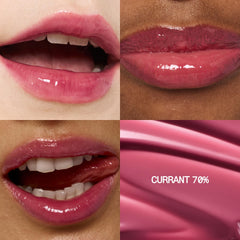 Fwee Vernis Groseille 3D Volume, applicateur en main, glisse en douceur.
