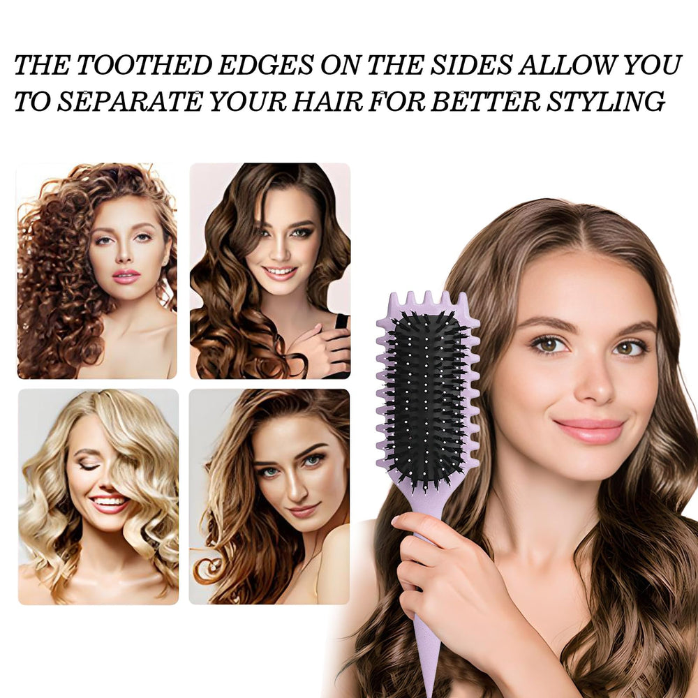 FXIYILTS brosse-cheveux-definition-anti-frisottis, contrôle les frisottis pour un look lisse.