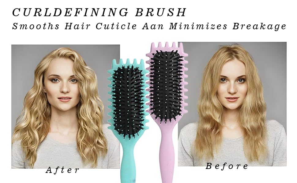 FXIYILTS brosse-cheveux-poignee-ergonomique une prise en main confortable lors du coiffage.