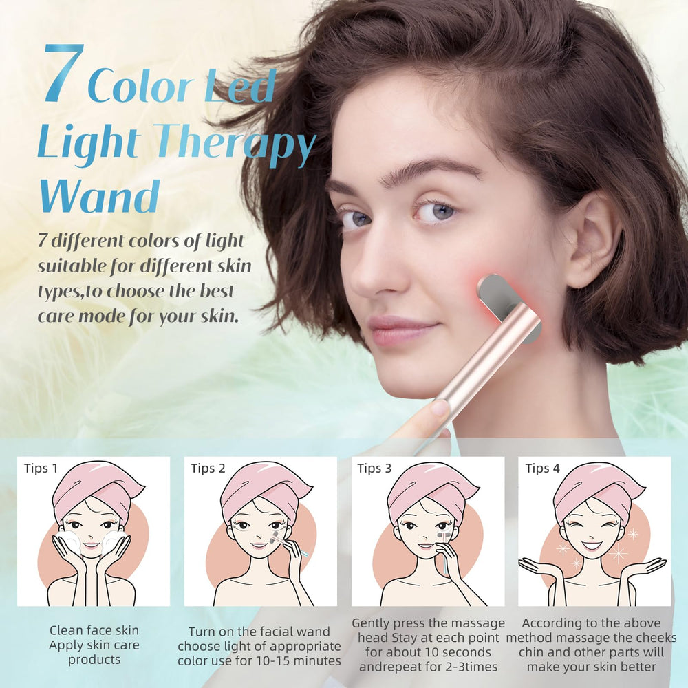 Fxtiaa Led-Face-Wand : design ergonomique pour une prise en main confortable.