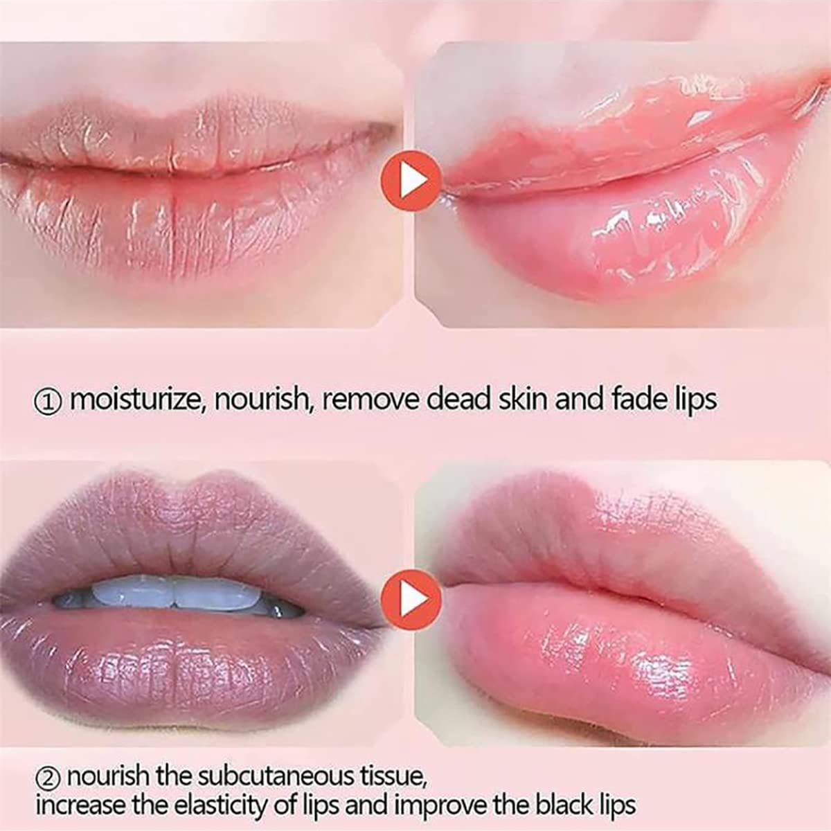 Masque lèvres FYEBOO pomme-citron-vert — gel rafraîchissant pour lèvres