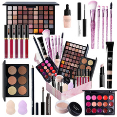 Coffret Fynqwor Maquillage complet prêt à l'emploi pour un look quotidien.