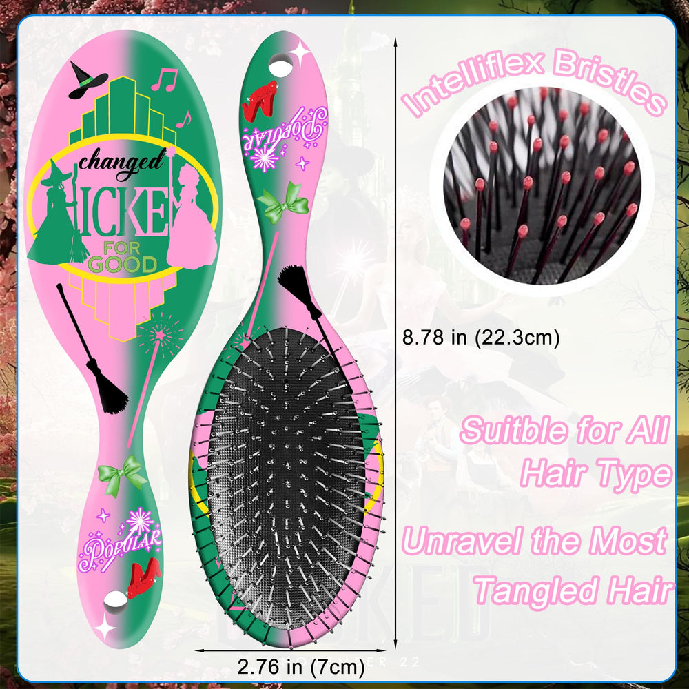FYXRAO brosse paddle anti-nœuds pour cheveux épais et volumineux.