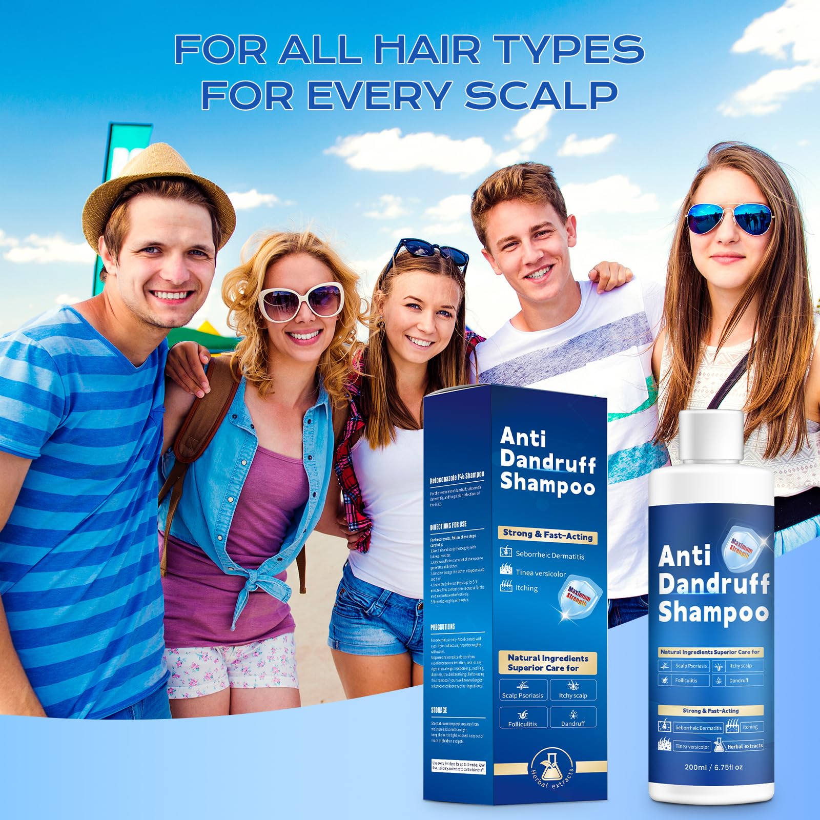 FYZMTL Confort quotidien des cheveux et sensation de fraîcheur.