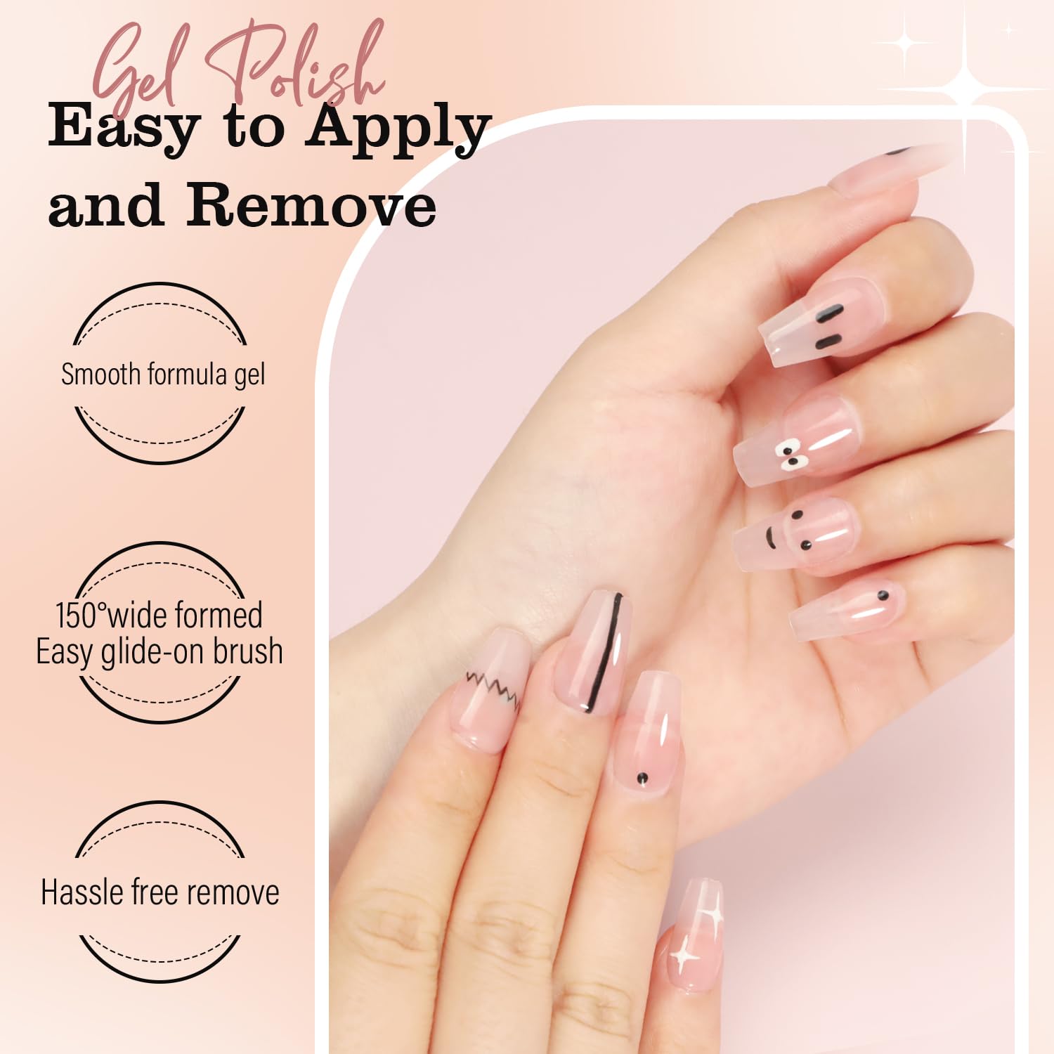 FZANEST Jelly Nude: finition brillante pour une manucure légère et durable.