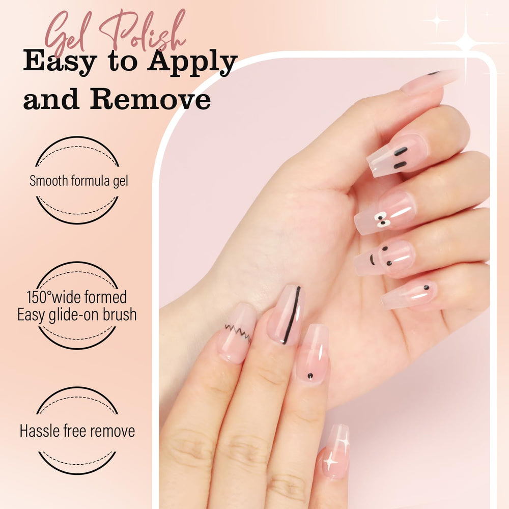 FZANEST Jelly Nude: finition brillante pour une manucure légère et durable.