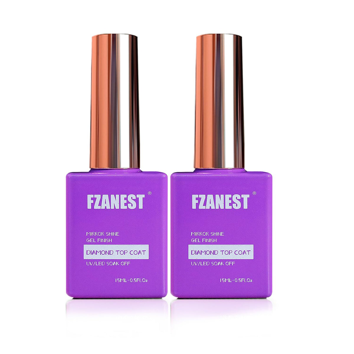 FZANEST Gel Diamant – bouteille montrant une brillance durable.
