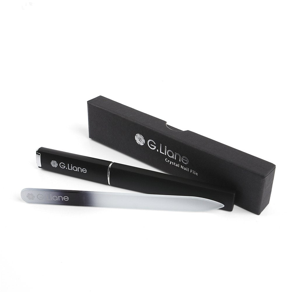 G.Liane Crystal Nail File chiffon doux inclus pour entretien