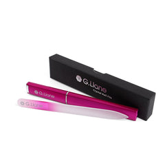 G.Liane lime cristal double-face dans sa boîte cadeau pour offrir