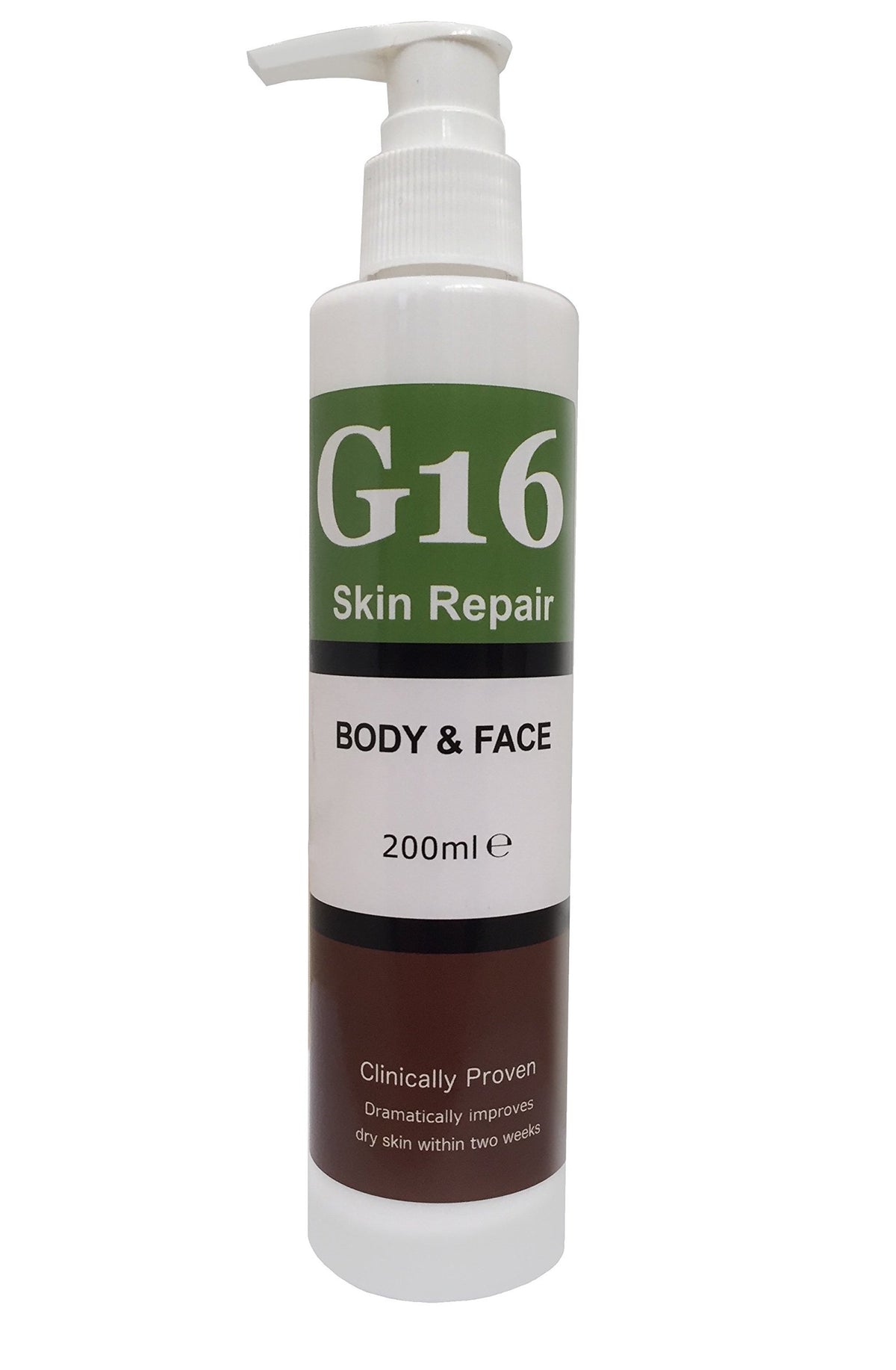 G16 Lotion – crème réparatrice pour peau sèche, hydrate en profondeur et apaise les zones sèches