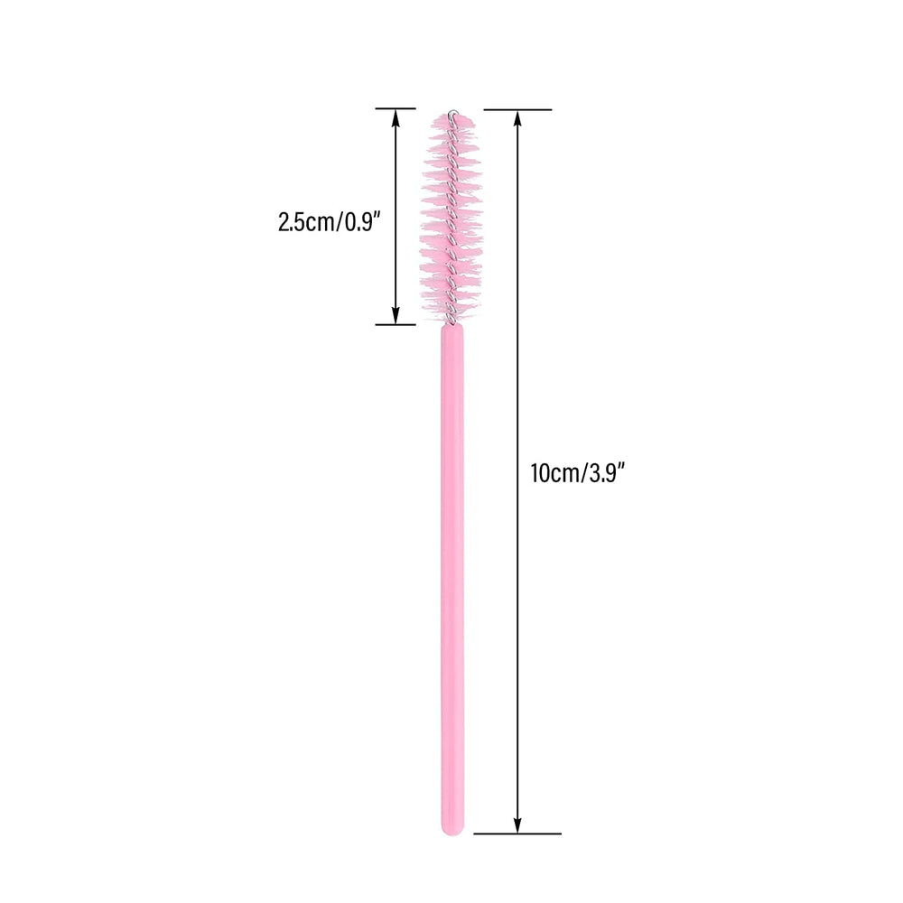Applicateur-mascara rouleau ajustable G2PLUS rose, idéal pour maquiller les cils avec précision.