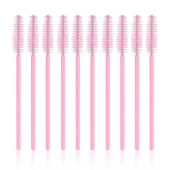 Brosse cils flexible pliante G2PLUS rose, s’adapte à votre routine maquillage.