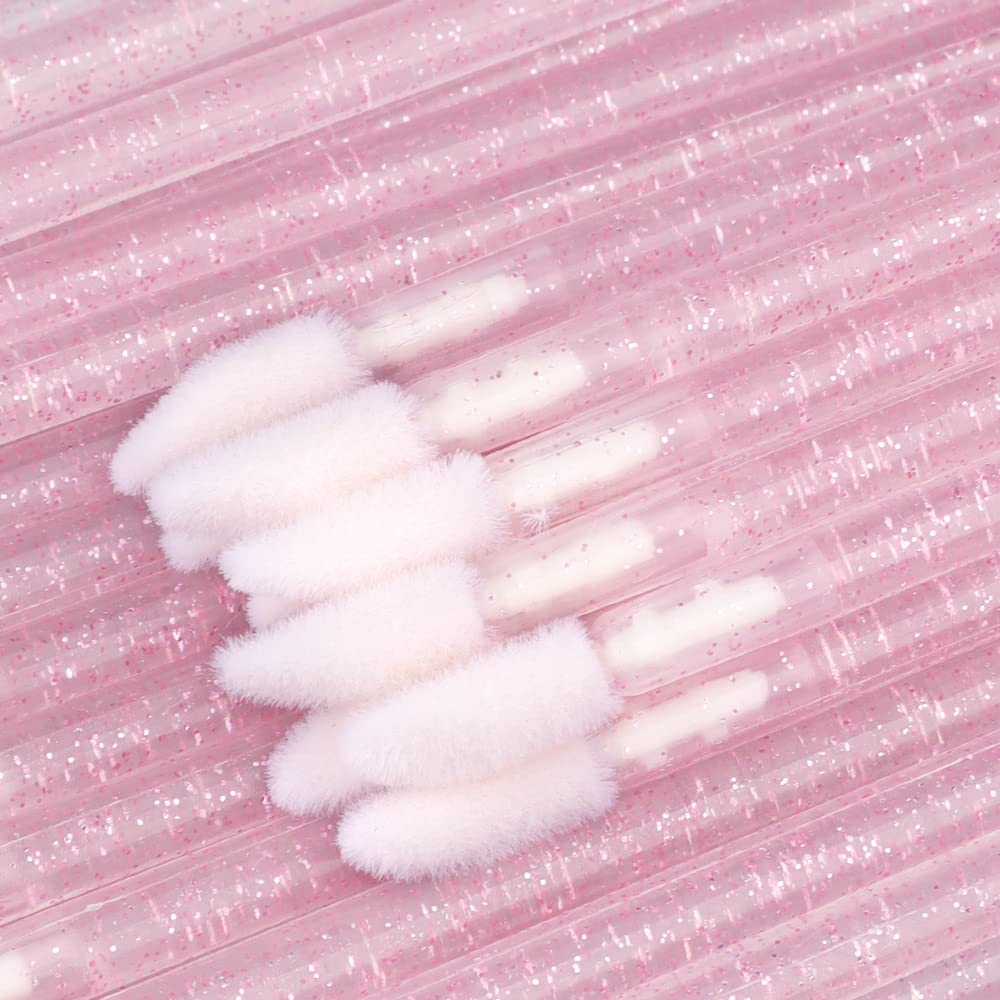 G2PLUS brosse Lèvres jetable rose, pratique et sans nettoyage après usage.