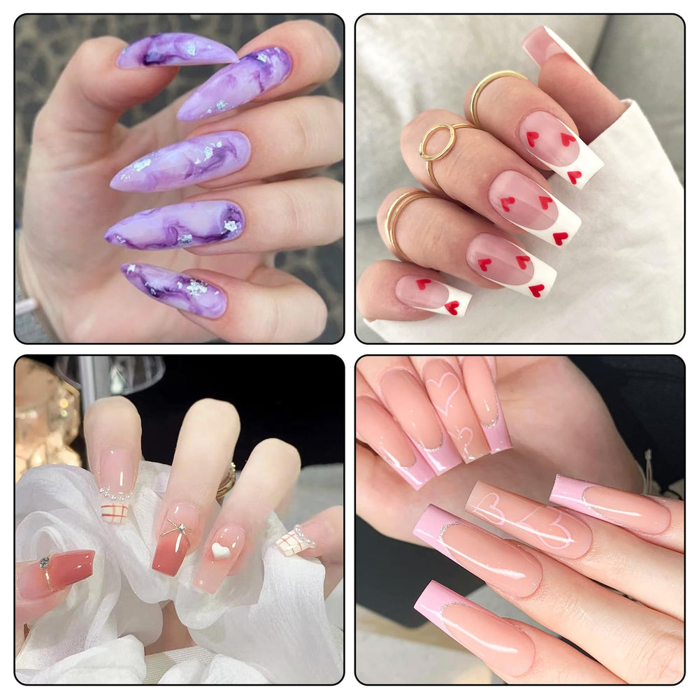 G2PLUS Formes d’ongles en amande pour une manucure élégante