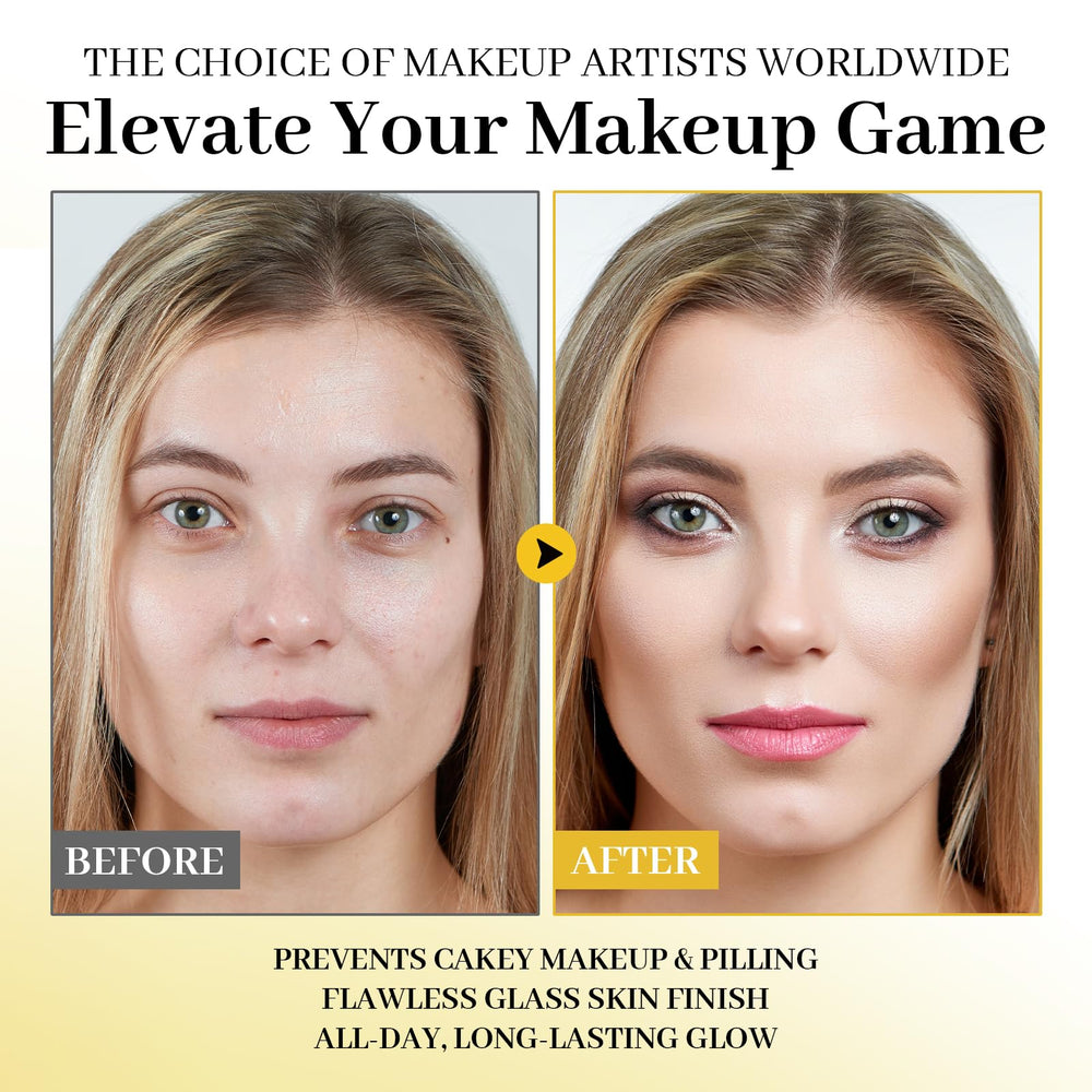 Brume hydratante instantanée Gaayou sur le visage, sensation légère et frais.