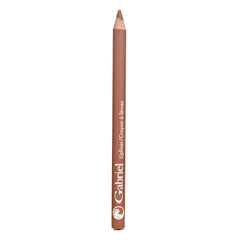 Gabriel Cosmetics Crayon contour des lèvres Nutmeg, application précise et facile.