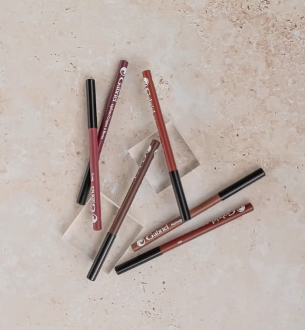 Gabriel Cosmetics Crayon contour des lèvres Nutmeg, fabriqué aux États-Unis.