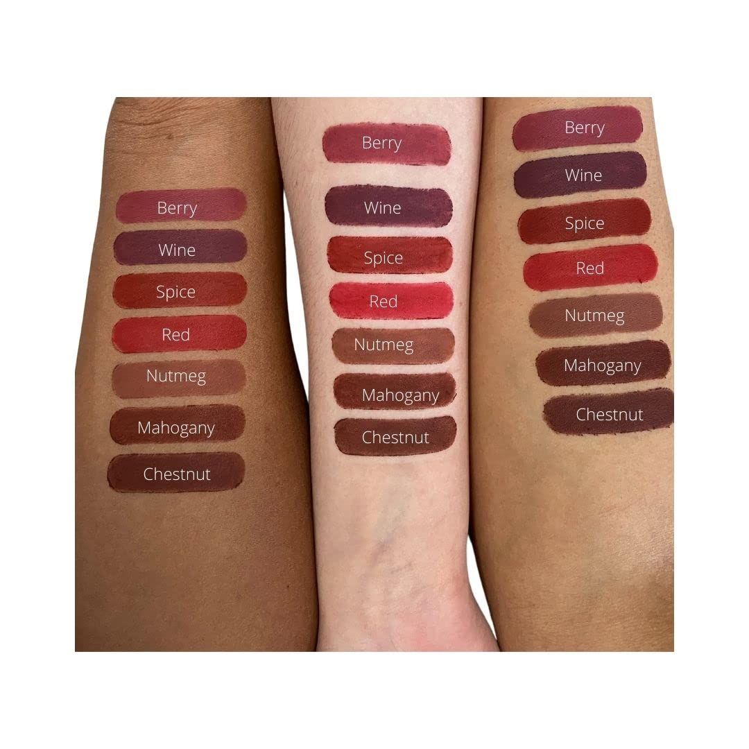Gabriel Cosmetics crayon levres classique framboise texture douce evite les bavures.
