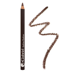 Gabriel Cosmetics crayon pour les yeux brun, emballage élégant et pratique.