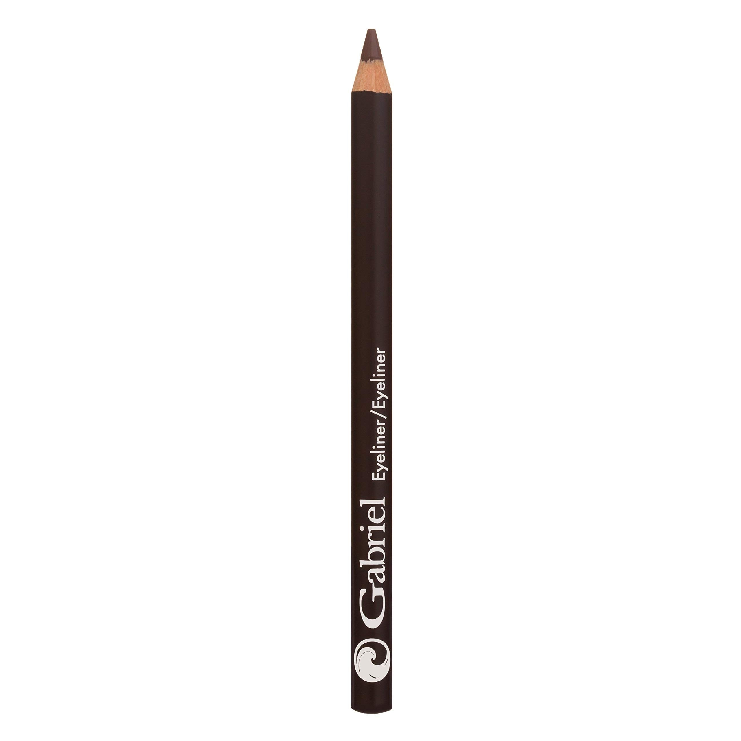 Gabriel Cosmetics crayon pour les yeux brun texture crème pour une application fluide.