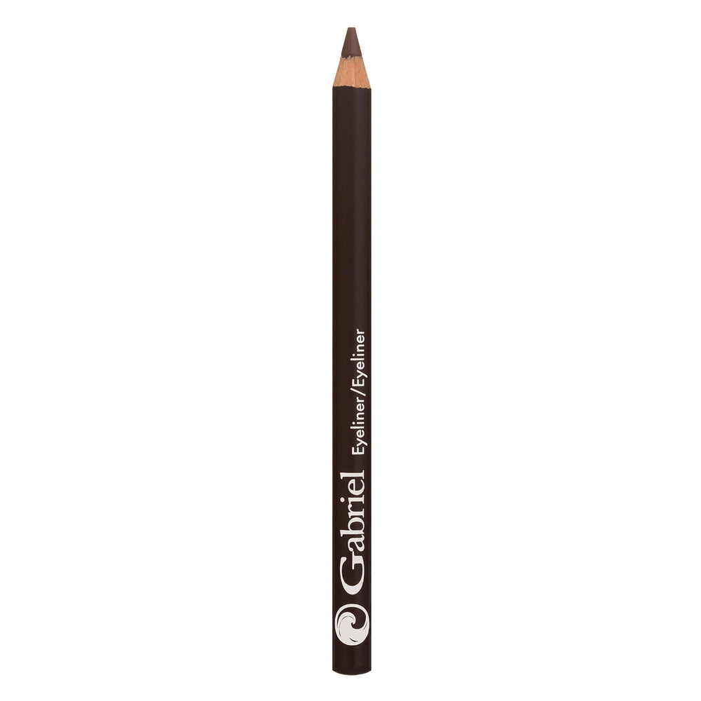 Gabriel Cosmetics crayon pour les yeux brun texture crème pour une application fluide.