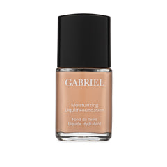 Fond de teint Gabriel Cosmetics—nuance beige vrai, couvrance naturelle et longue tenue.