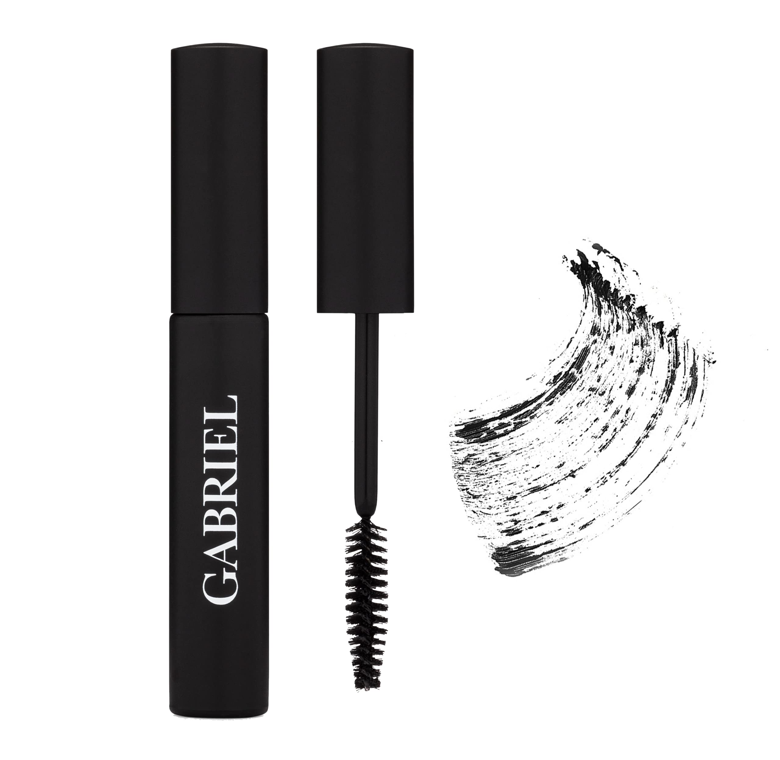 Mascara Noir Gabriel, tenue longue pour un regard sans bavures.