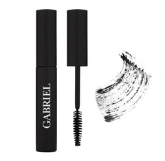 Mascara Noir Gabriel, tenue longue pour un regard sans bavures.
