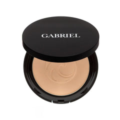 Gabriel Cosmetics poudre minérale pressée – texture veloutée pour une application douce