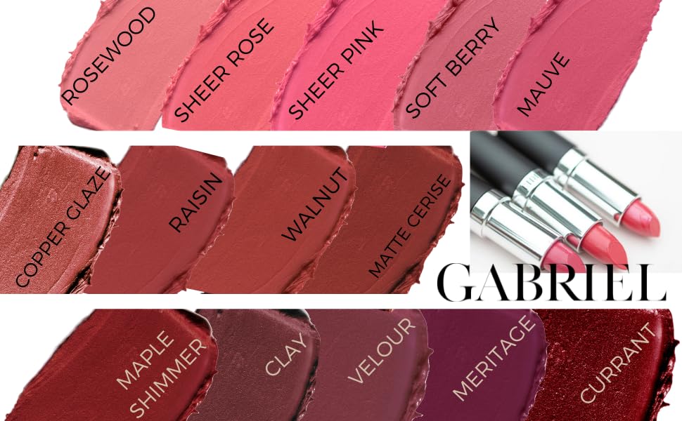 Etui compact Gabriel Cosmetics Soft Berry pour retouches rapides.