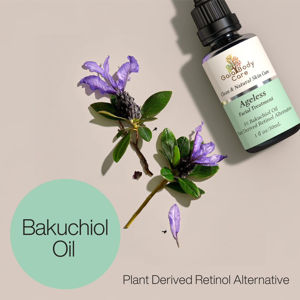 Emballage écologique de Gaia Bakuchiol huile bio.