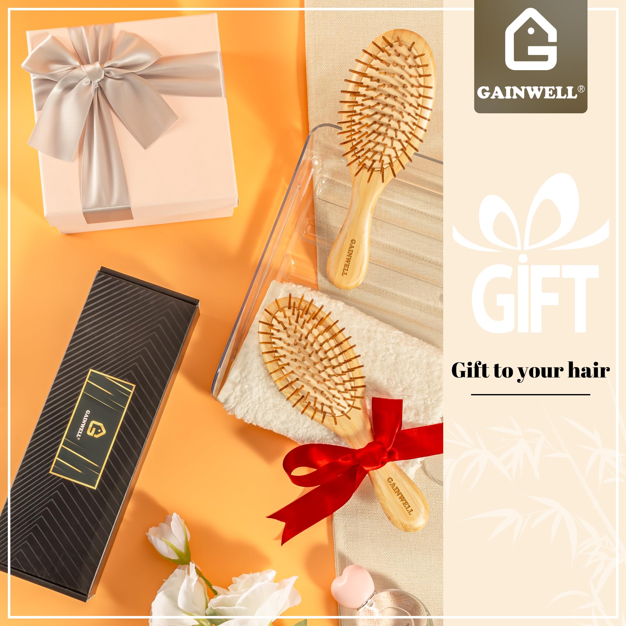 Utilisation simple et étapes claires pour Gainwell brosse cheveux.