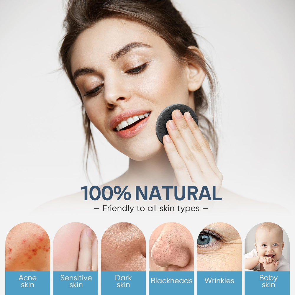 GAINWELL éponges pour démaquillage efficace et retrait de masques faciaux.