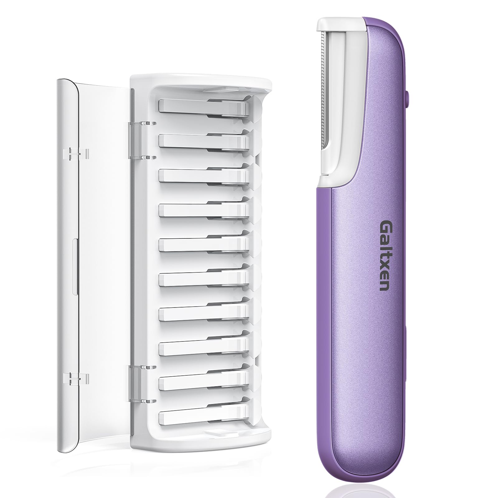 Galtxen Dermaplaning: outil compact et rechargeable prête pour une routine visage efficace.