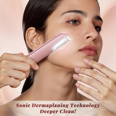 Galtxen outil dermaplanage sans fil, batterie rechargeable longue durée.