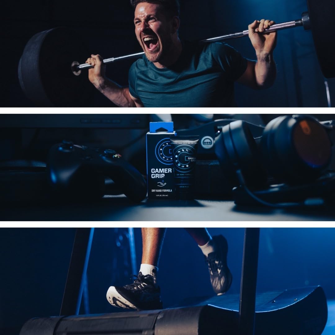 Gamer Grip: Utilisations polyvalentes pour jeux vidéo et sport.