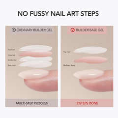 GAOY application base coloree ongle pour aspect uniforme des ongles.