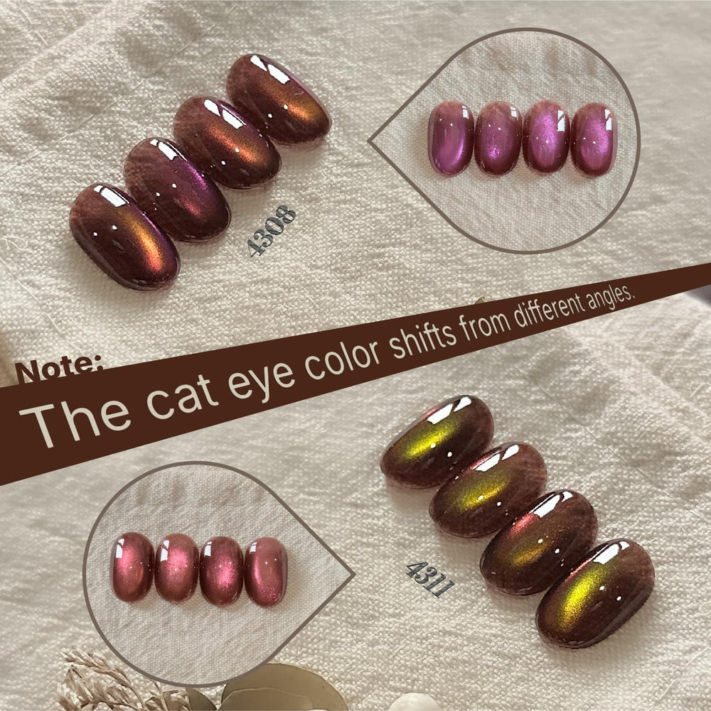 GAOY Aurora Shift vernis gel jaune éclat et base intégrée