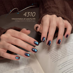 GAOY Aurora Shift vernis gel violet changement de couleur spectaculaire