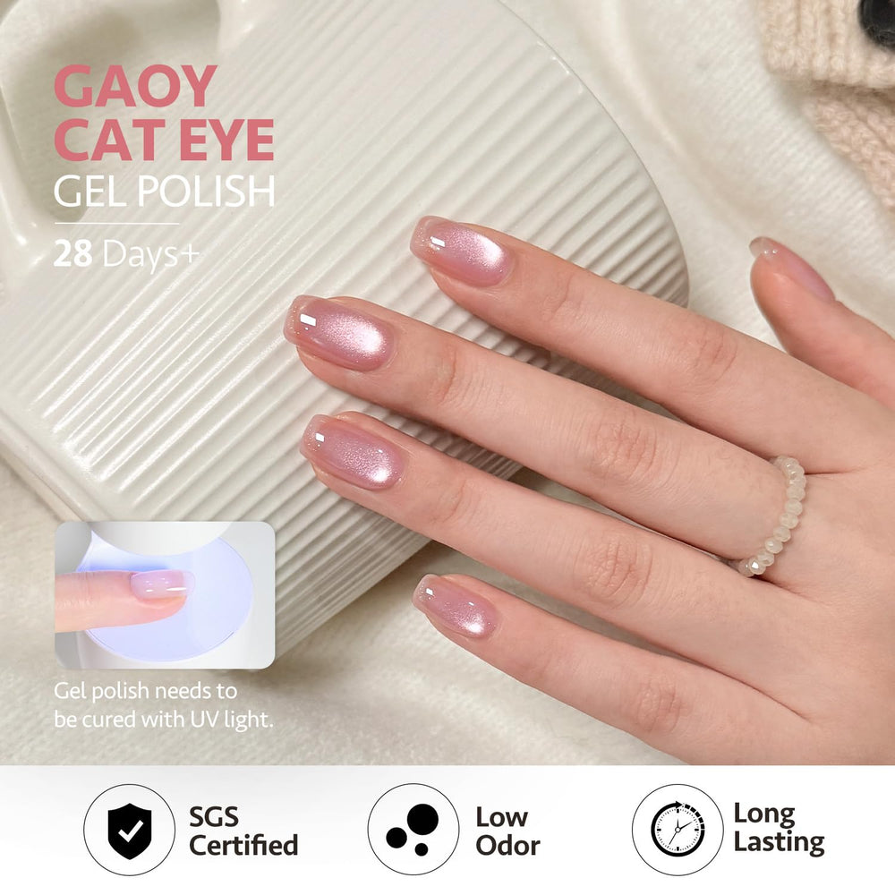 GAOY base et top coat pour une tenue longue durée