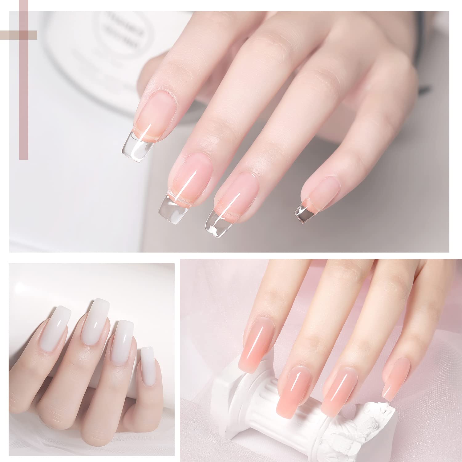 GAOY base et top coat - finition brillante et protection durable.
