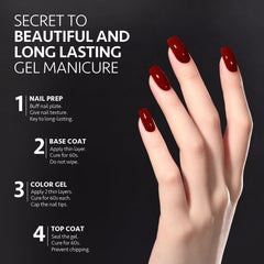 GAOY base préparation avant vernis gel améliore l’adhérence.