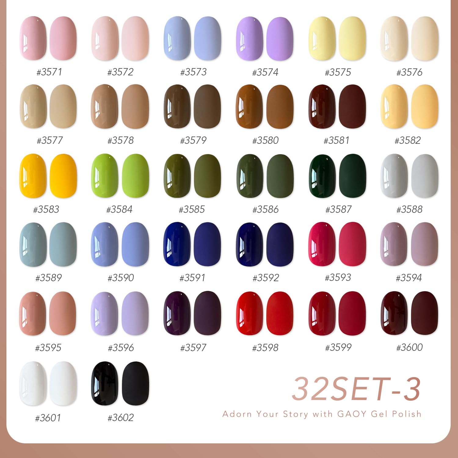 GAOY base vernis gel pour une adhérence durable et une finition lisse.