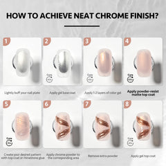 GAOY bouteilles 16ml design chrome argenté; look moderne et pro.