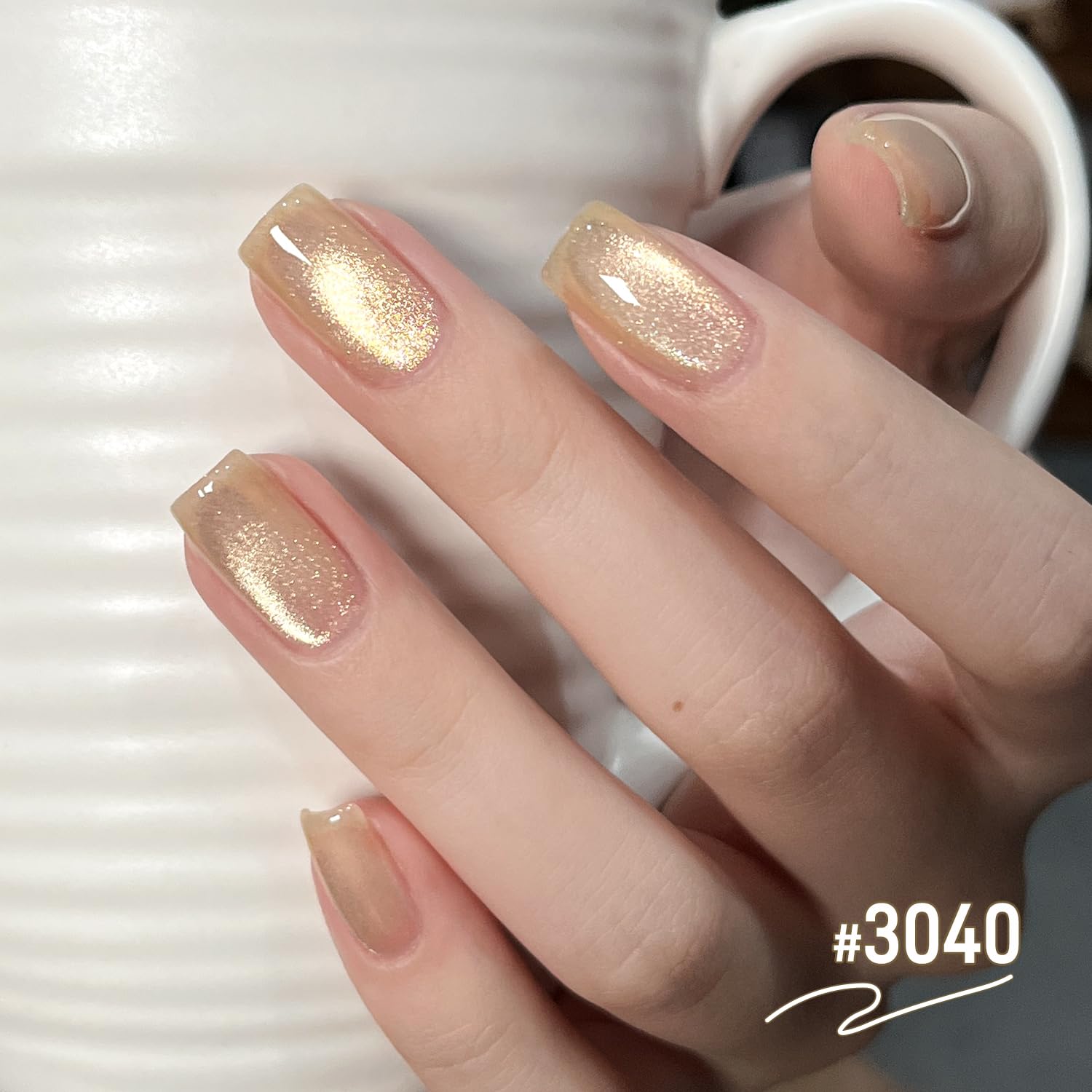 GAOY Bouteilles Vernis Gel 16ml brillantes pour un rendu durable et scintillant.